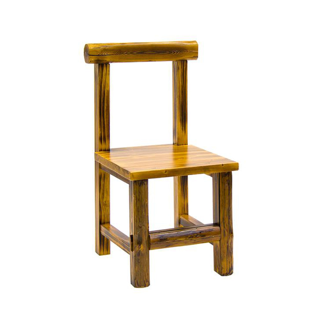 Pine discount wood chair