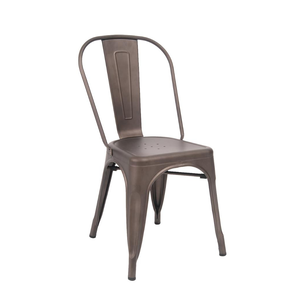 Gunmetal best sale tolix chair