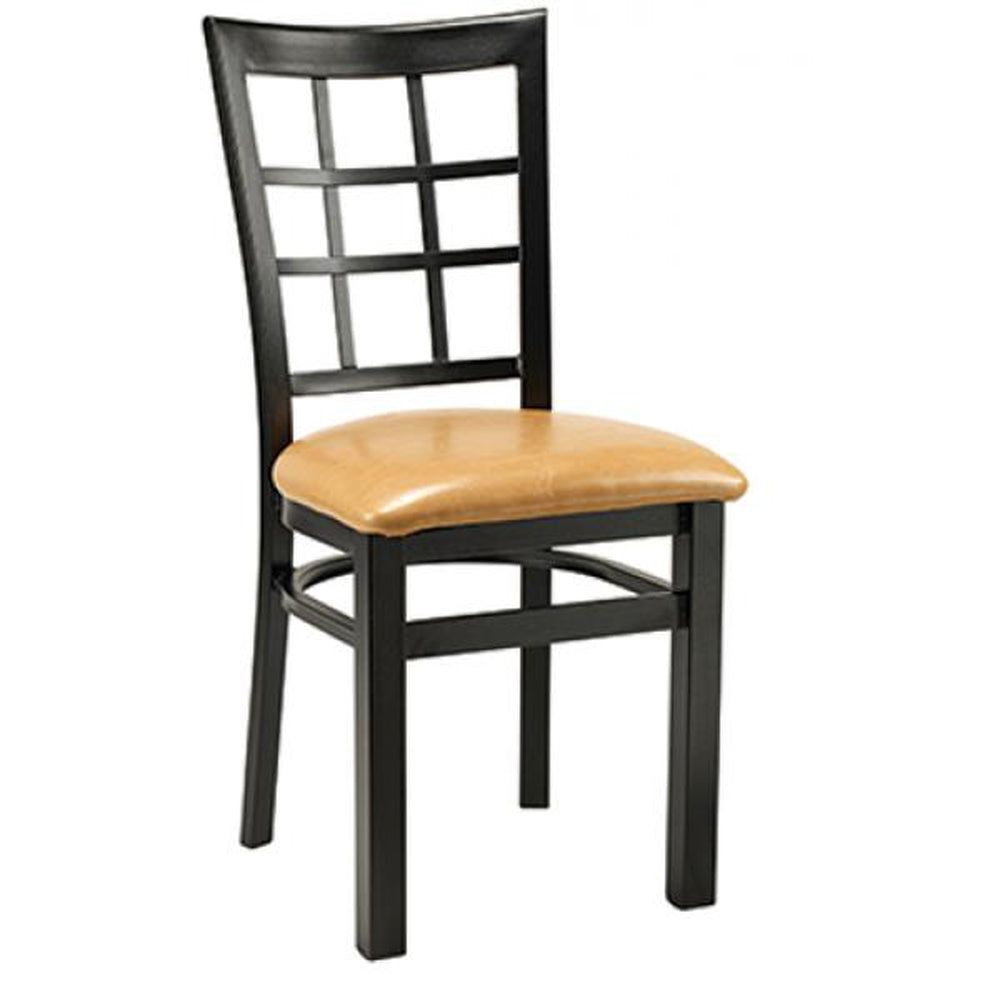 Black metal windsor online chairs