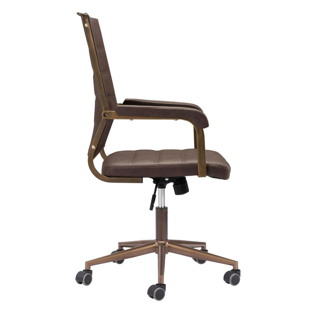 Auction Office Chair Espresso