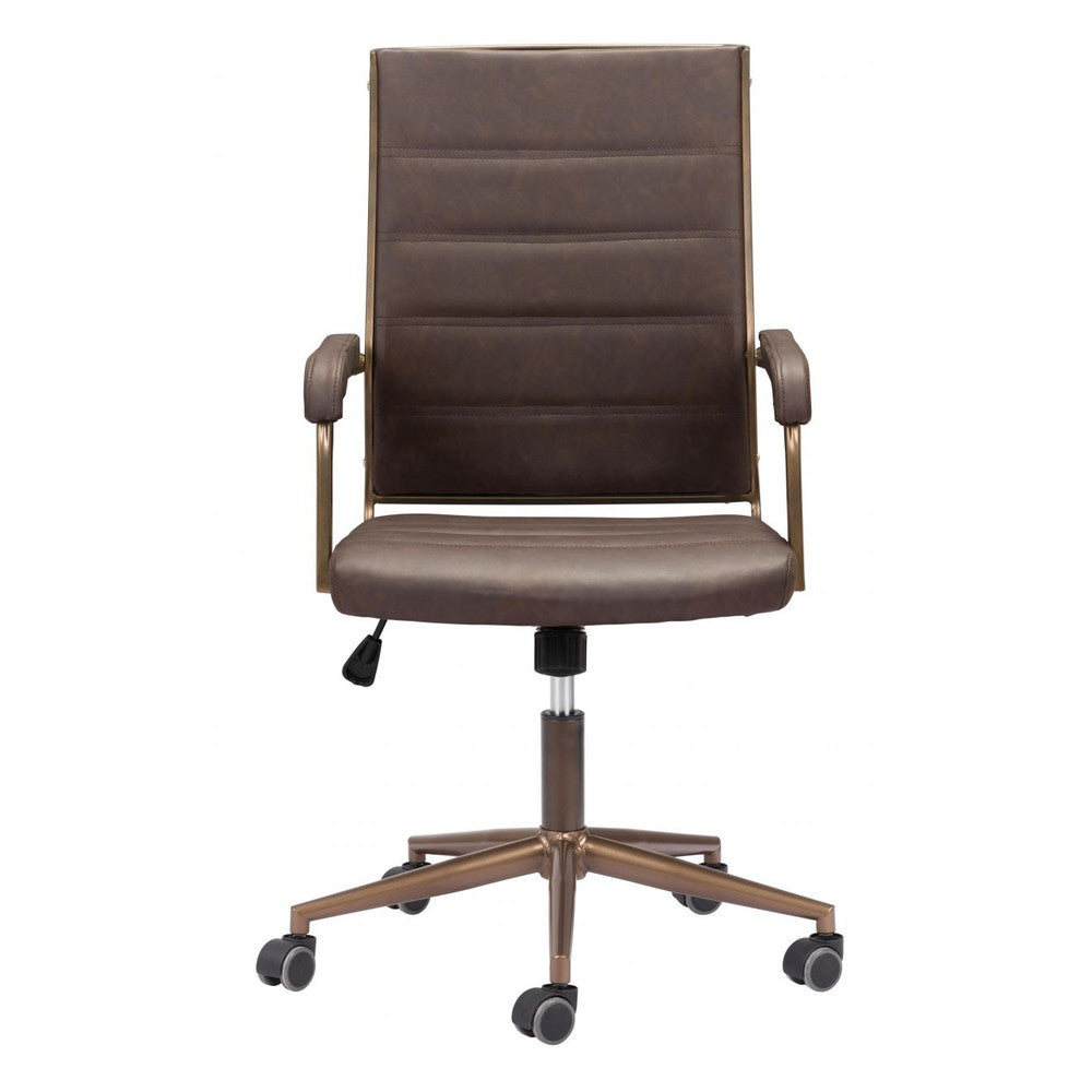 Auction Office Chair Espresso