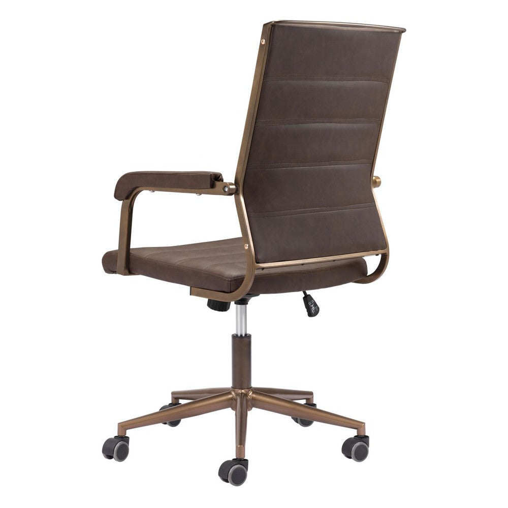 Auction Office Chair Espresso