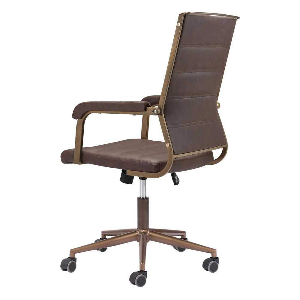 Auction Office Chair Espresso