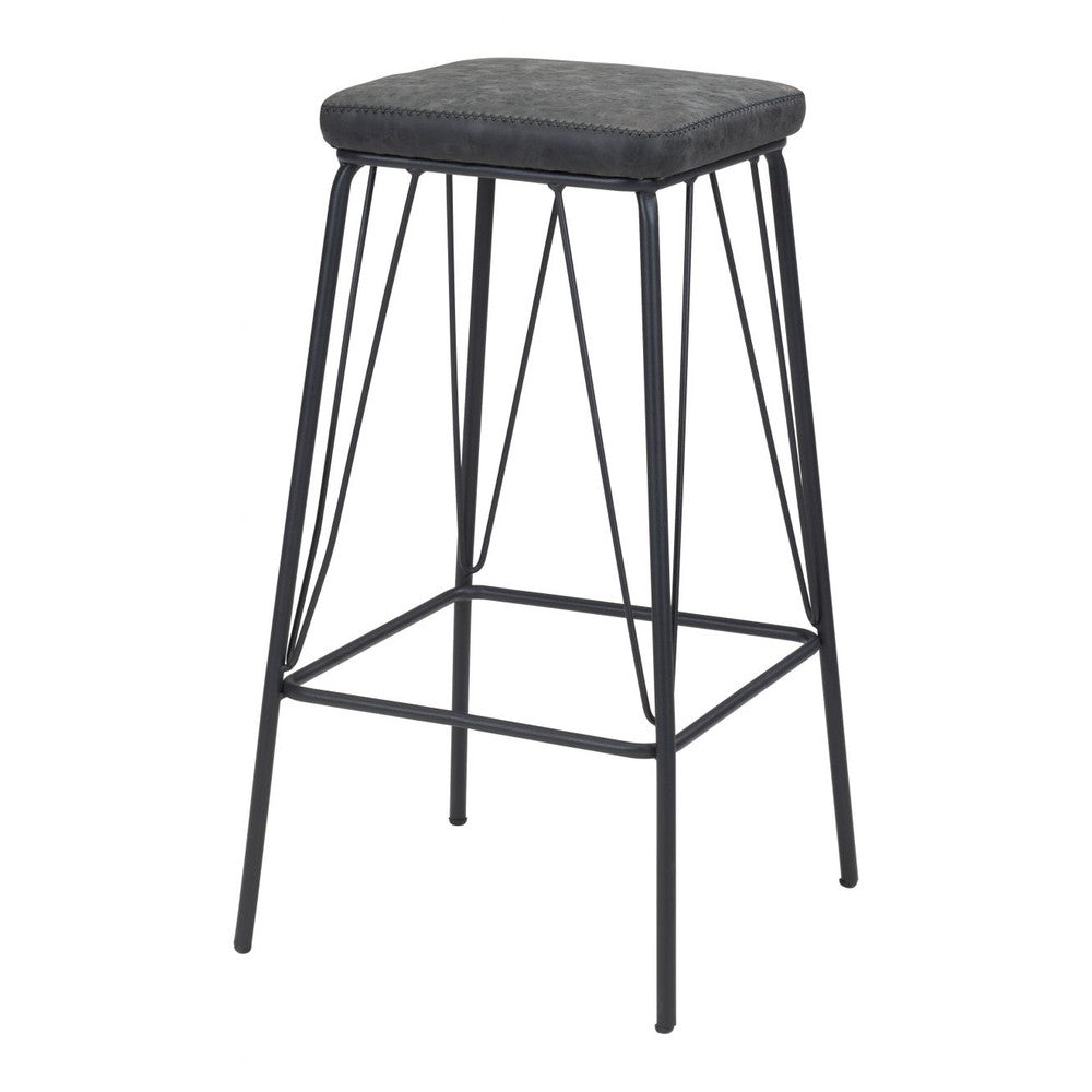 Samuel Upholstered Vintage Bar Stool