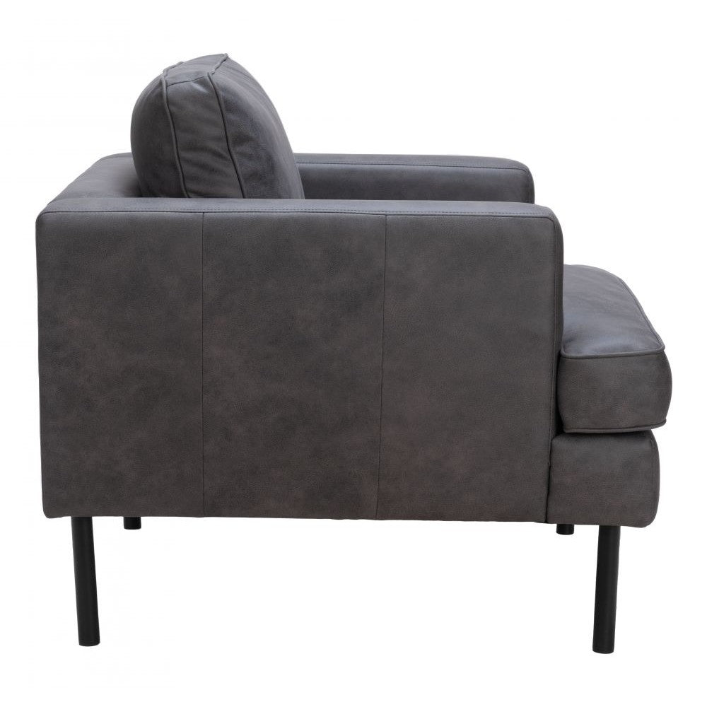 Decade Armchair Vintage Gray