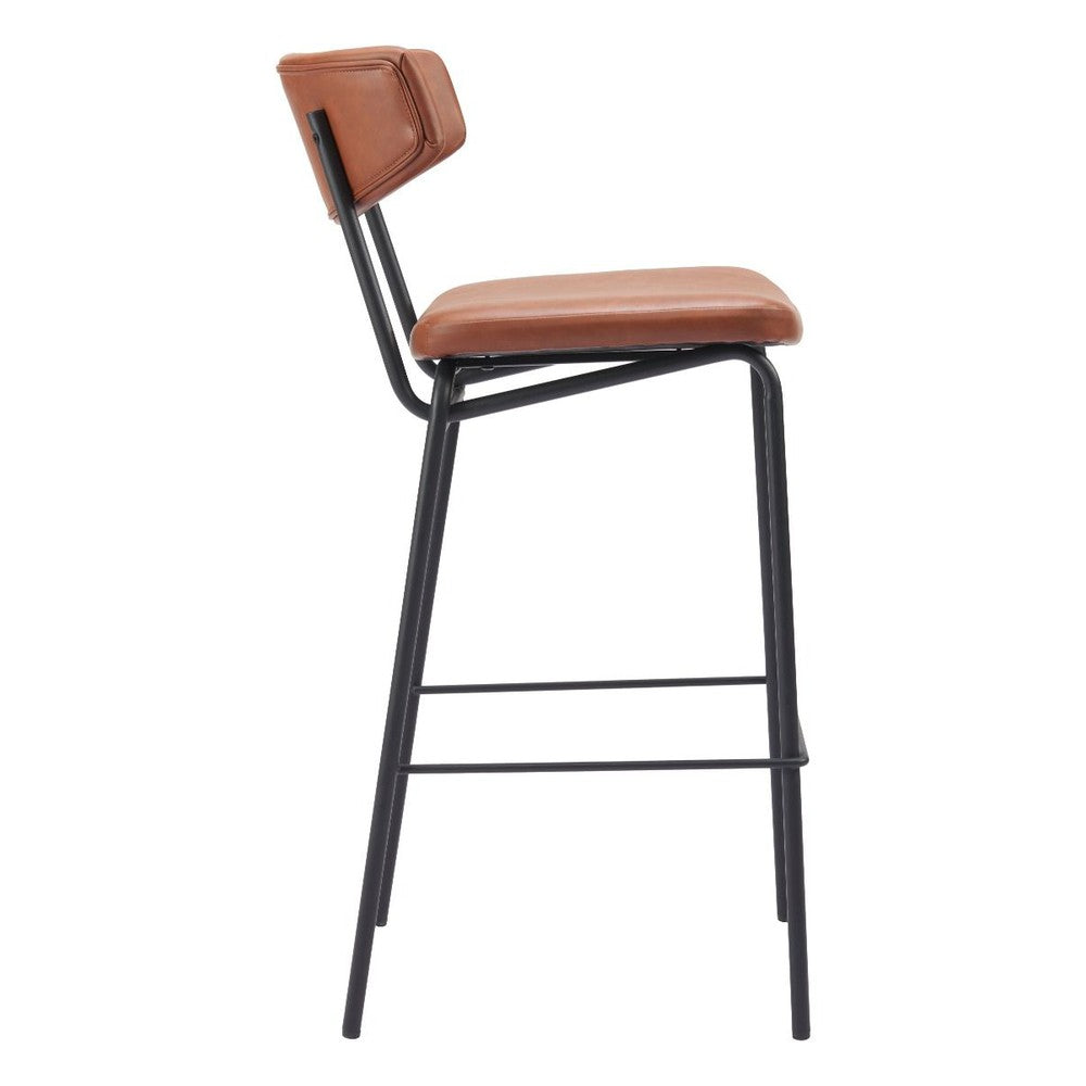 Charon Upholstered Bar Stool