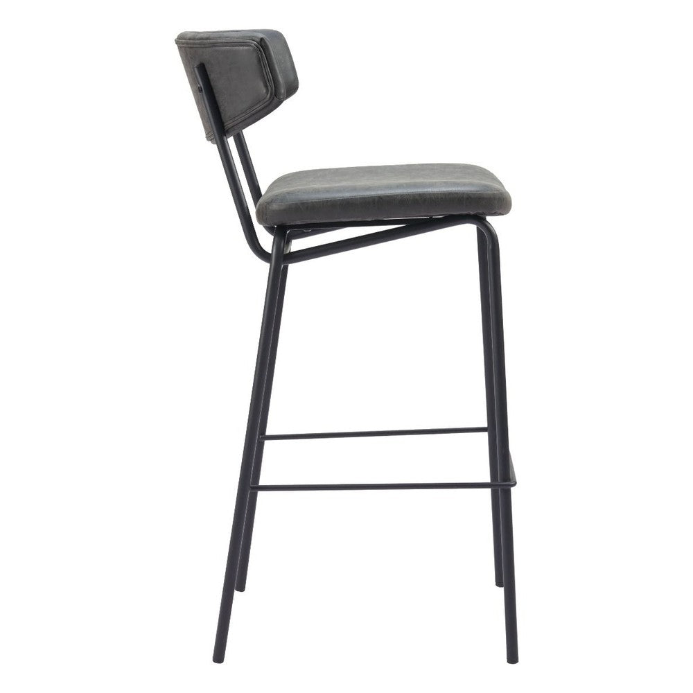 Charon Upholstered Bar Stool