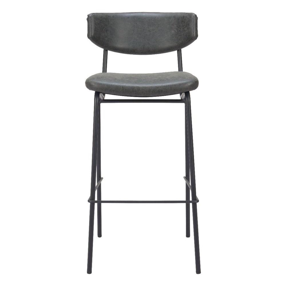 Charon Upholstered Counter Stool