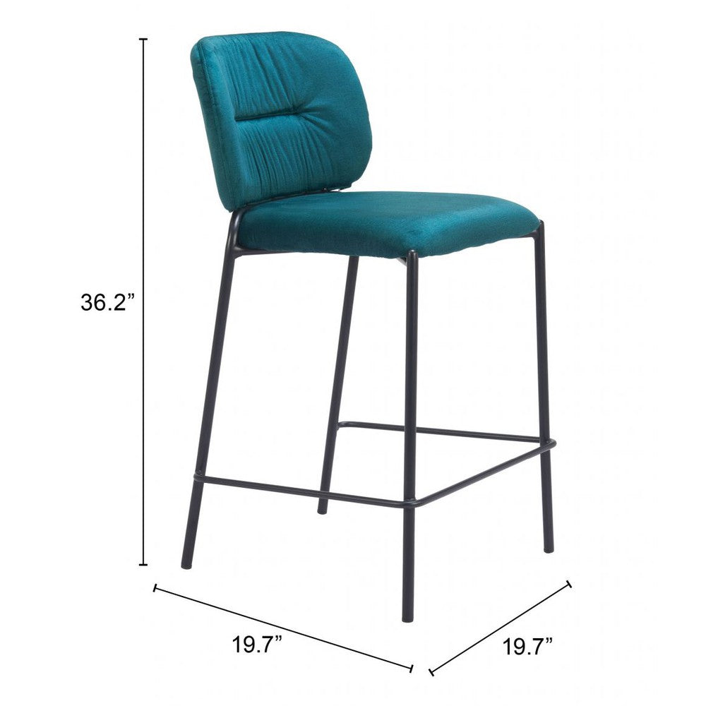 Plat Upholstered Counter Stool