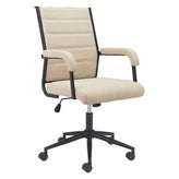 Auction Office Chair Beige