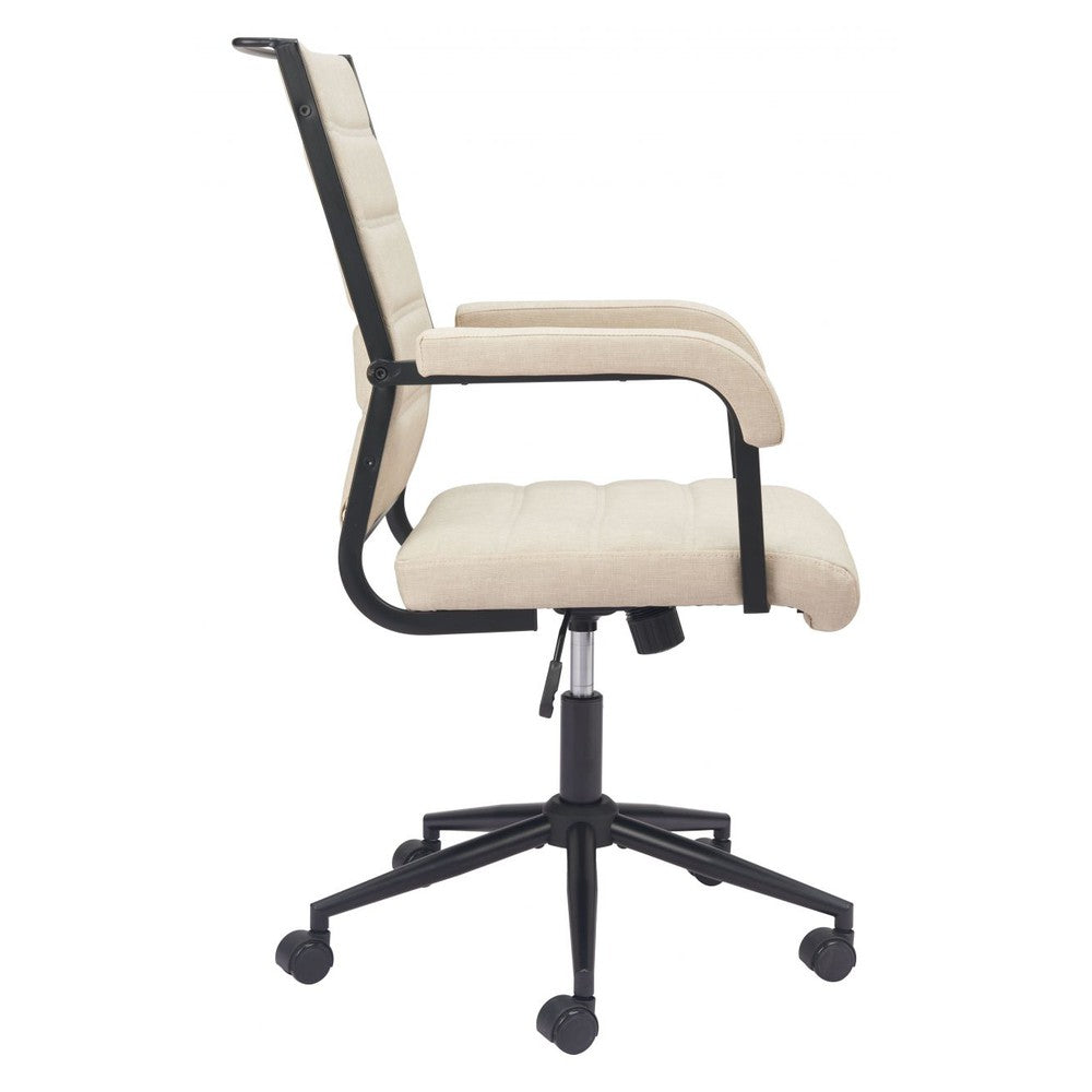 Auction Office Chair Beige