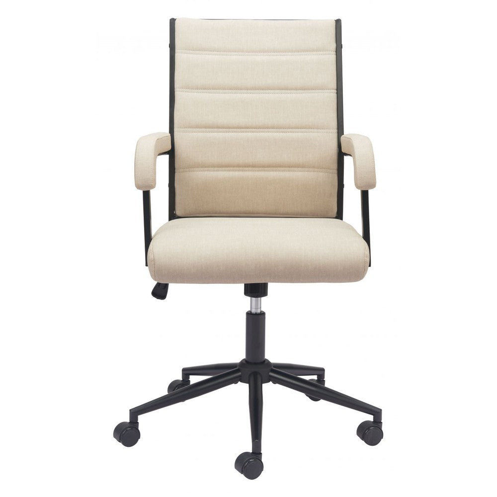 Auction Office Chair Beige