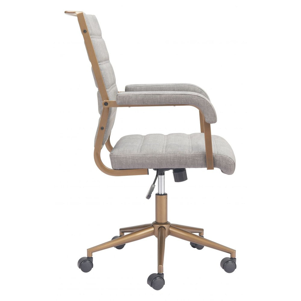 Auction Office Chair Gray