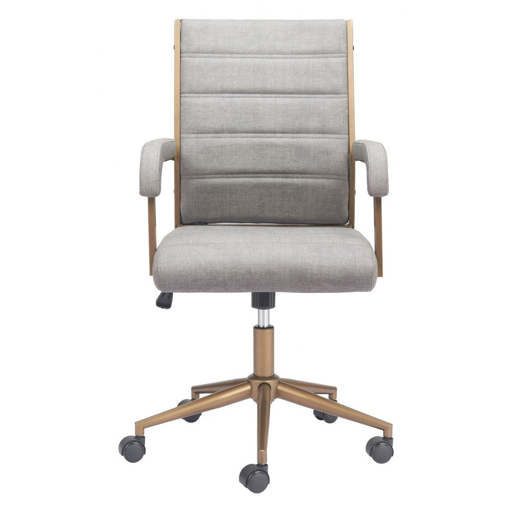 Auction Office Chair Gray