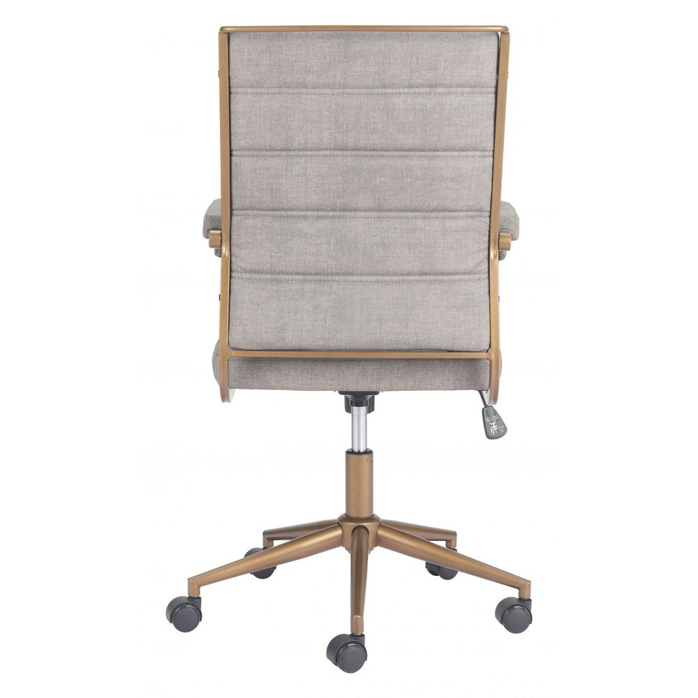 Auction Office Chair Gray