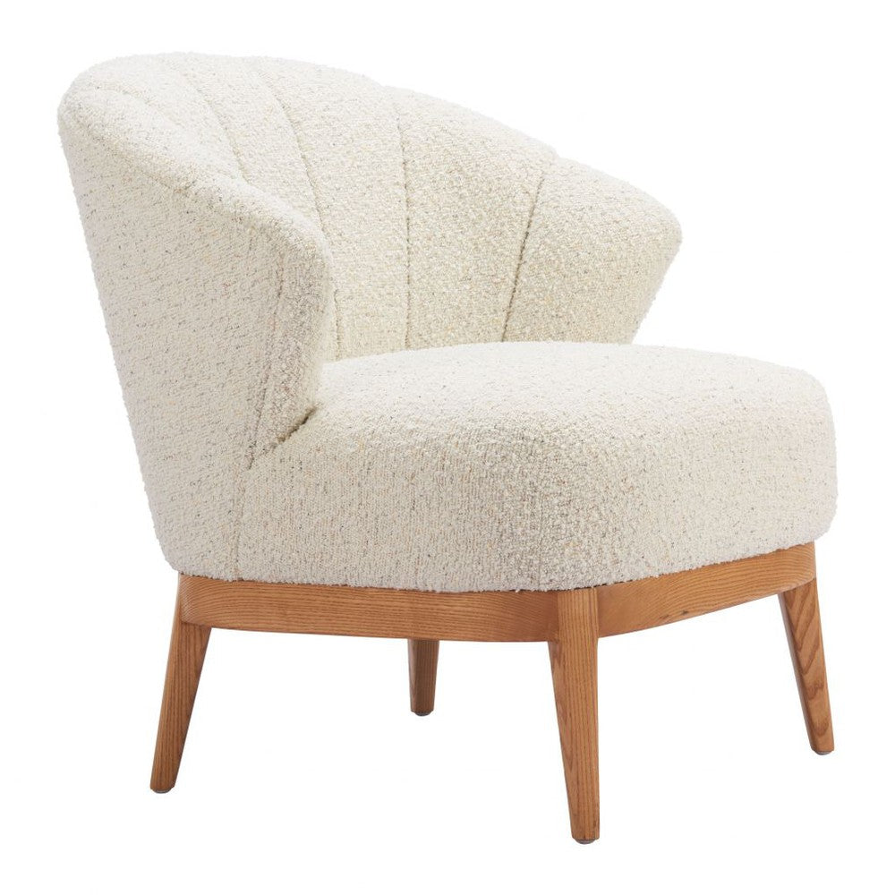 Leque Upholstered Accent Chair