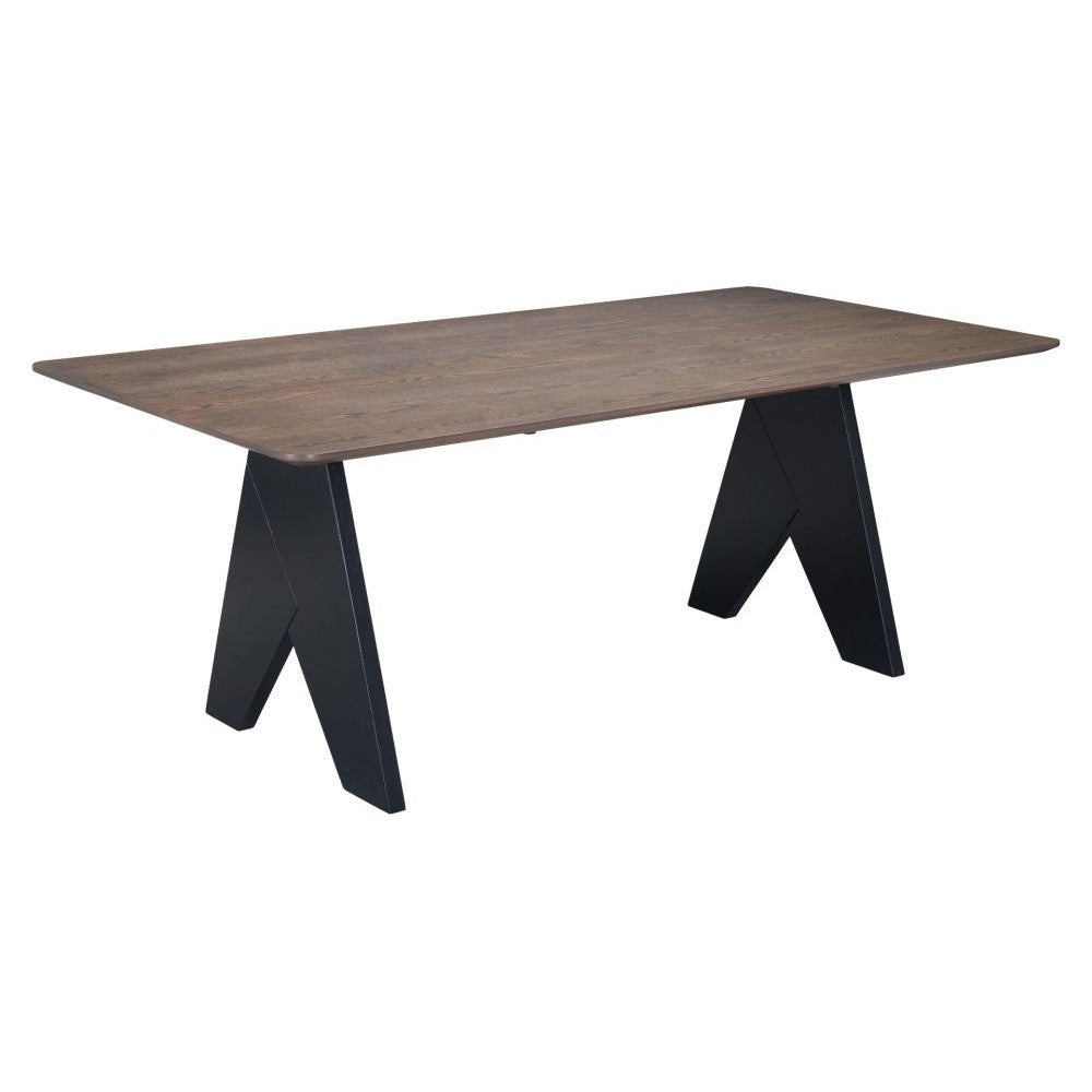 Lisse Rectangular Dining Table Espresso