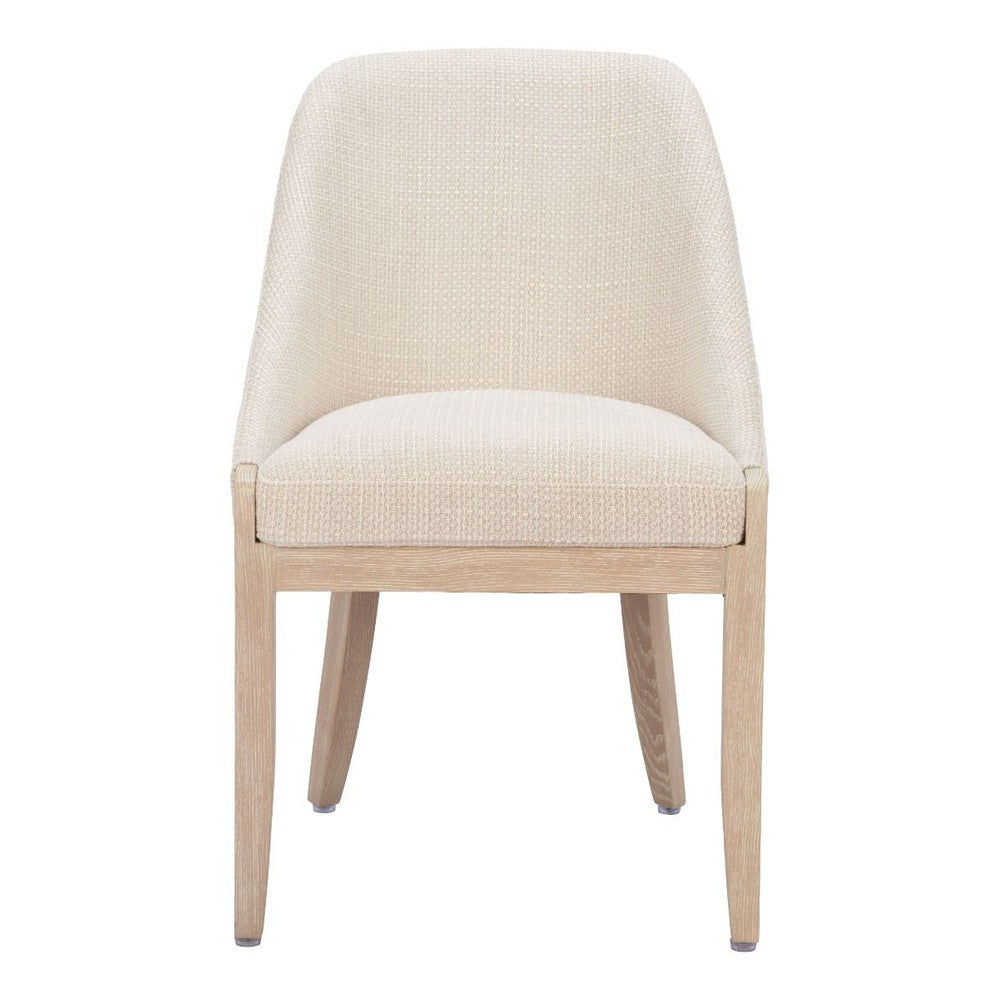 Calmo Upholstered Wood Dining Chair