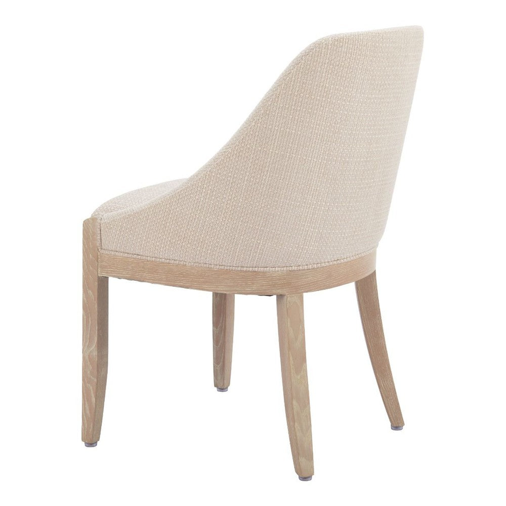 Calmo Upholstered Wood Dining Chair