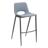 Desi Armless Upholstered Bar Stool