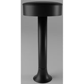 Classic Diner Series Bolt Down Matte Black Bar Stool