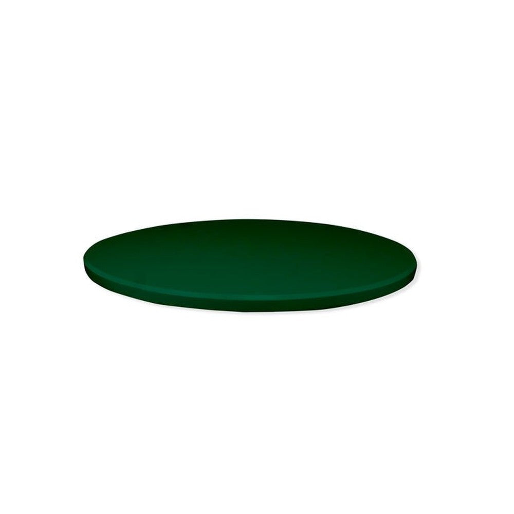 Mossy Green Solid Color Powder Coated MDF Outdoor Table Tops