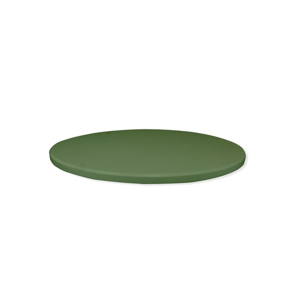 Olive Green Solid Color Powder Coated MDF Outdoor Table Tops