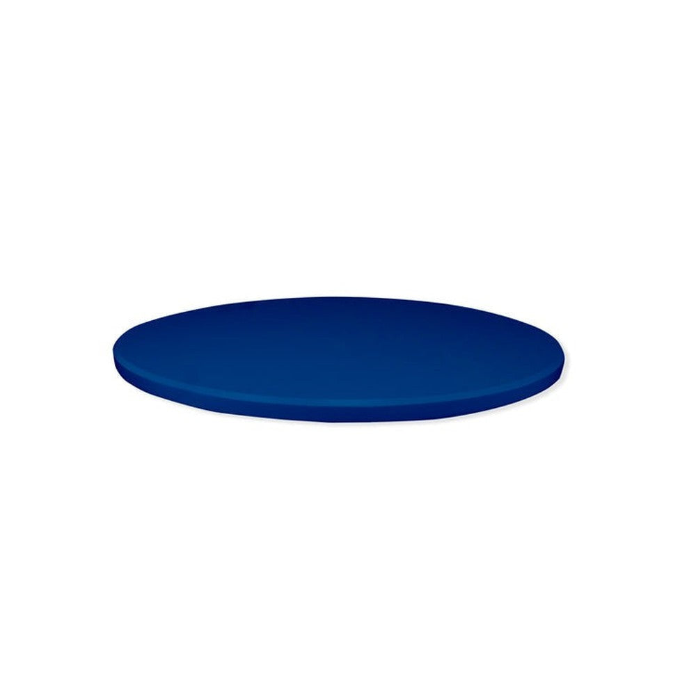 Royal Blue Solid Color Powder Coated MDF Outdoor Table Tops