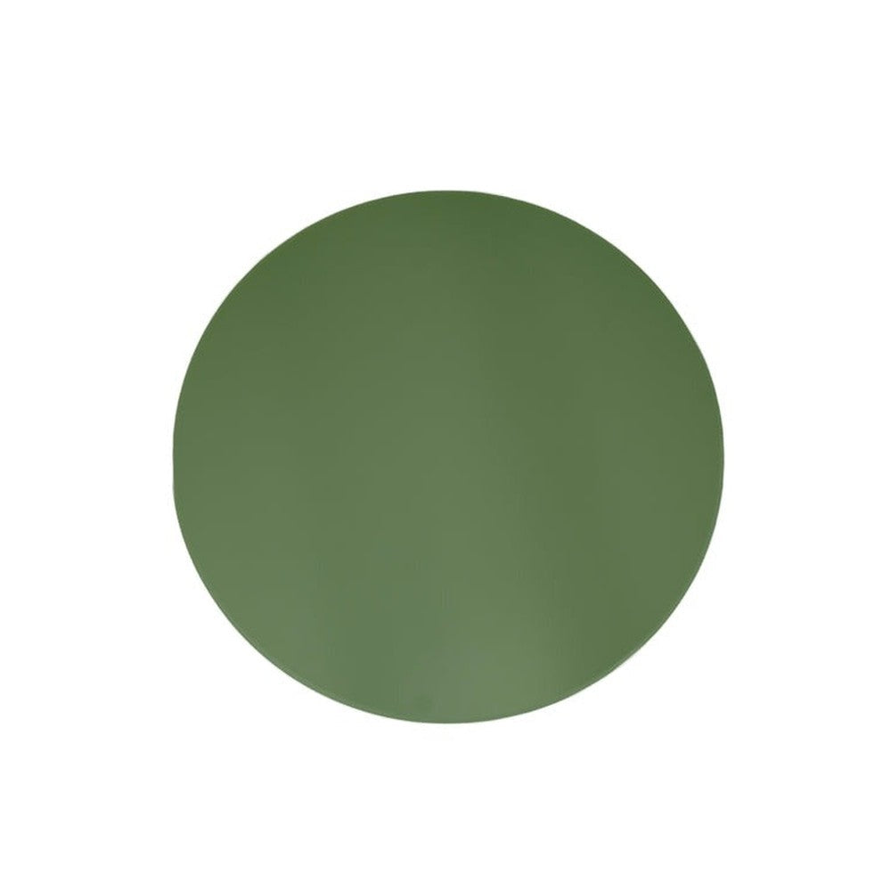 Olive Green Solid Color Powder Coated MDF Outdoor Table Tops