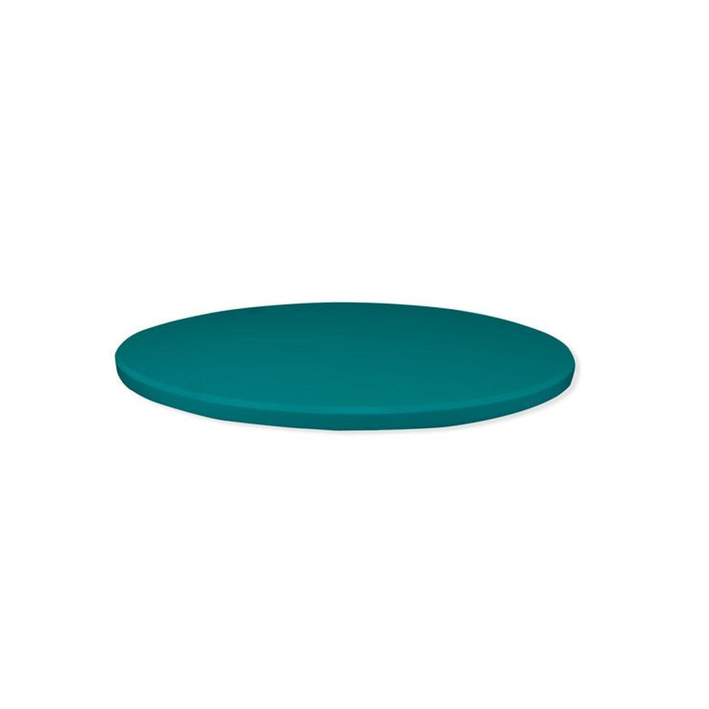 Turquoise Solid Color Powder Coated MDF Outdoor Table Tops