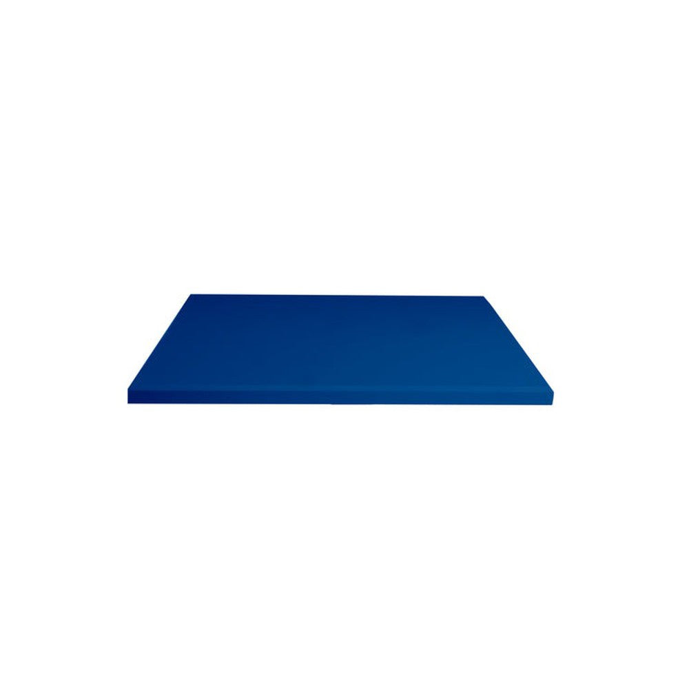 Royal Blue Solid Color Powder Coated MDF Outdoor Table Tops