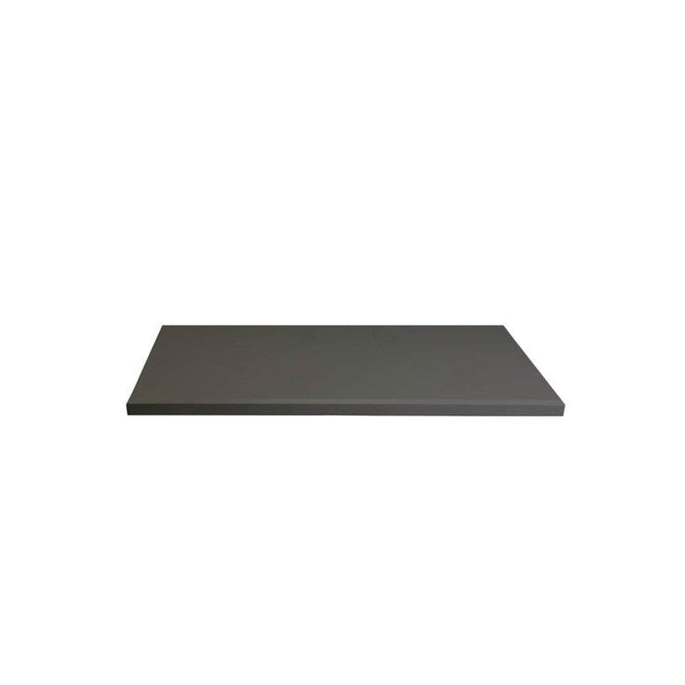 Storm Gray Solid Color Powder Coated MDF Outdoor Table Tops