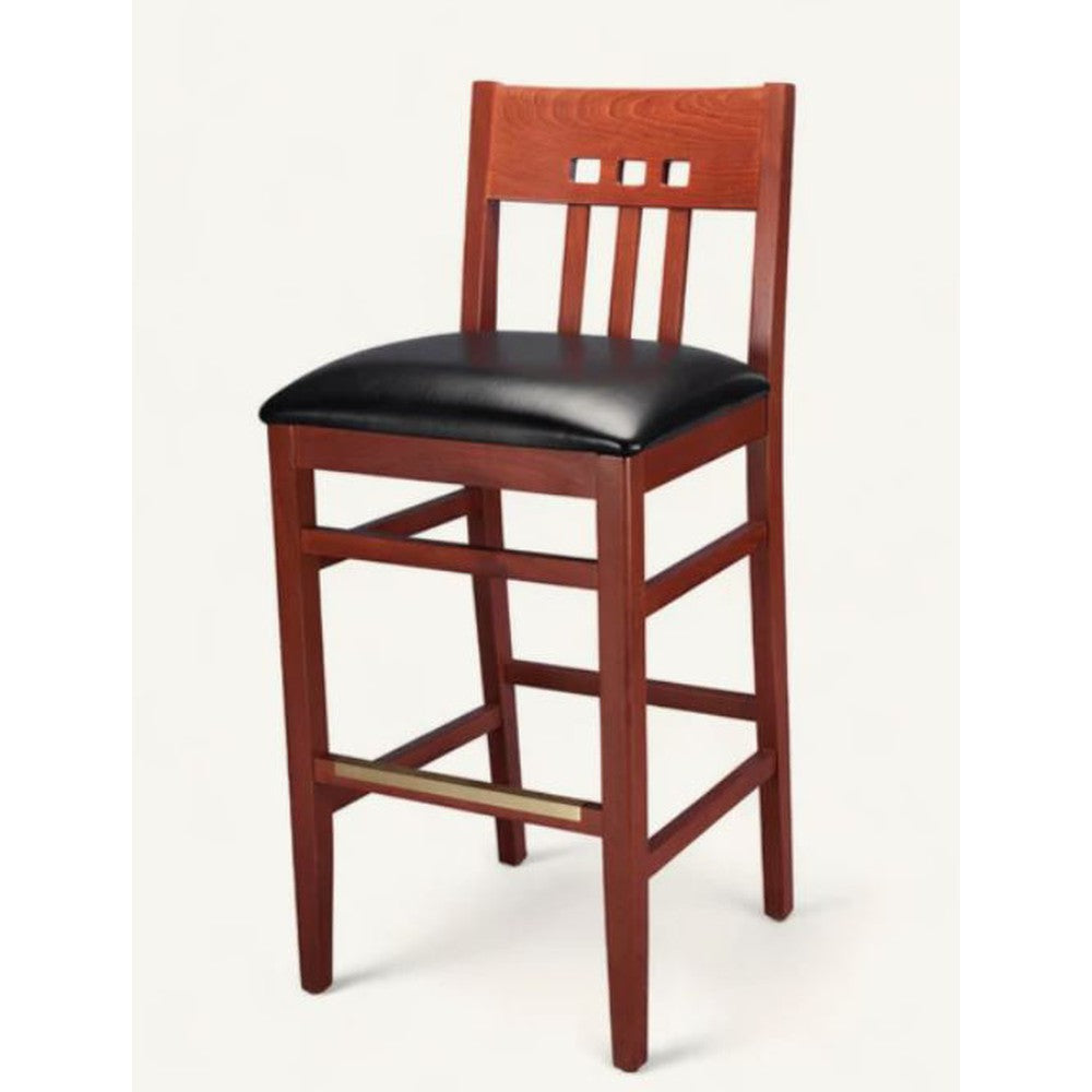 2869P Commercial Grade Restaurant Wood Bar Stool