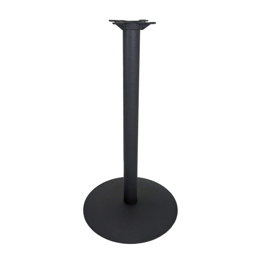 3000 Series Round Dome Black Cast Iron Table Bases