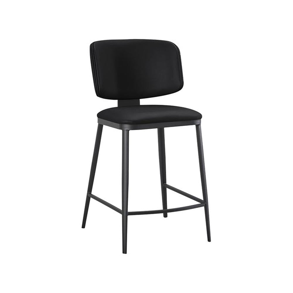 Contemporary Indoor Modern Metal Upholstered Bar Stool