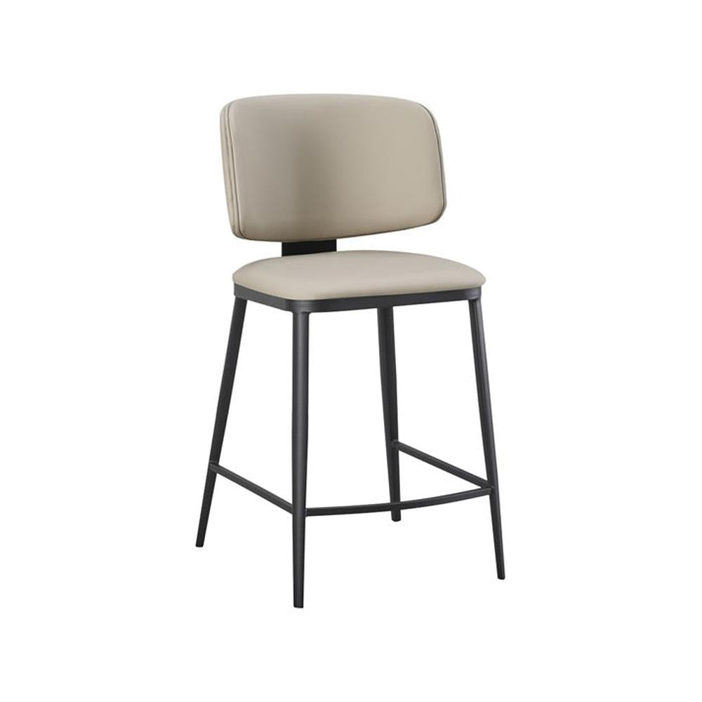 Contemporary Indoor Modern Metal Upholstered Bar Stool