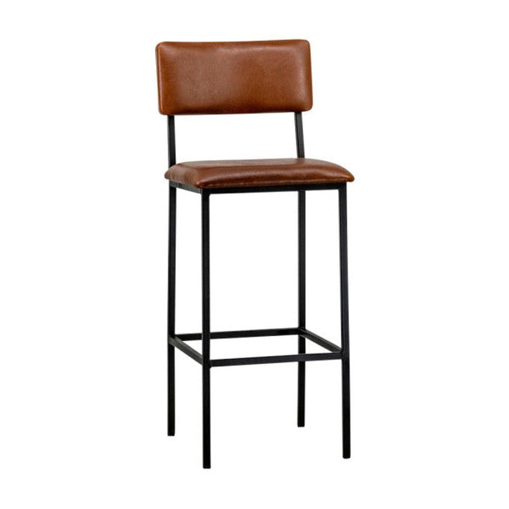 Toledo Black Metal Bar Stool