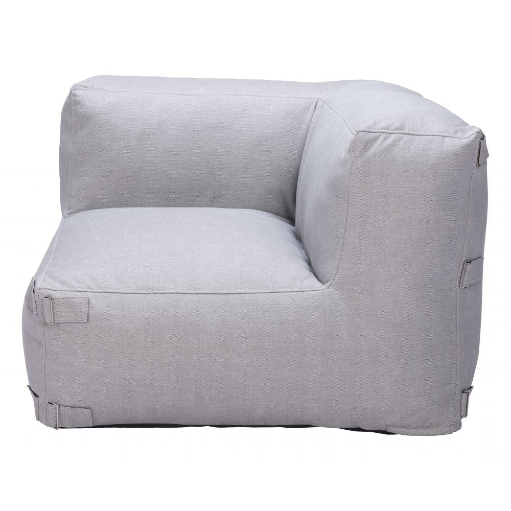 Luanda Corner Chair Gray