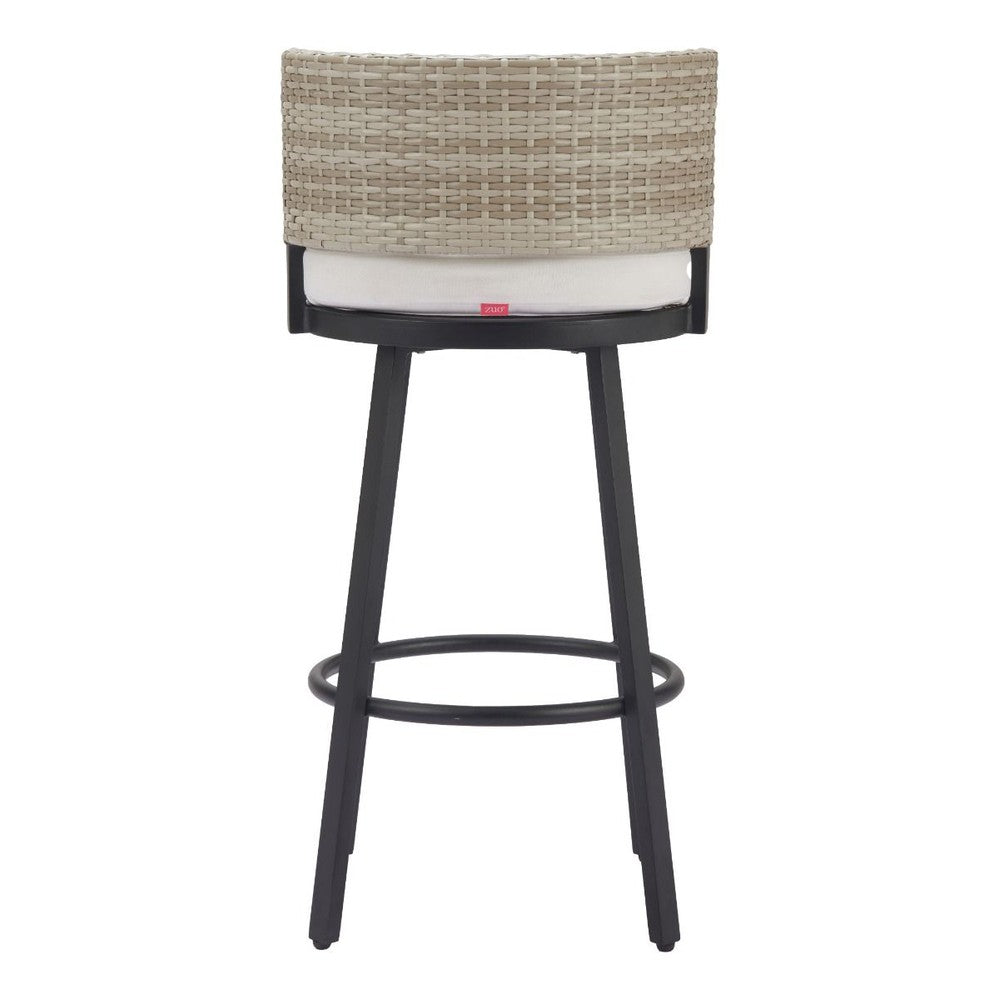 Midnight Wave Outdoor Barstool