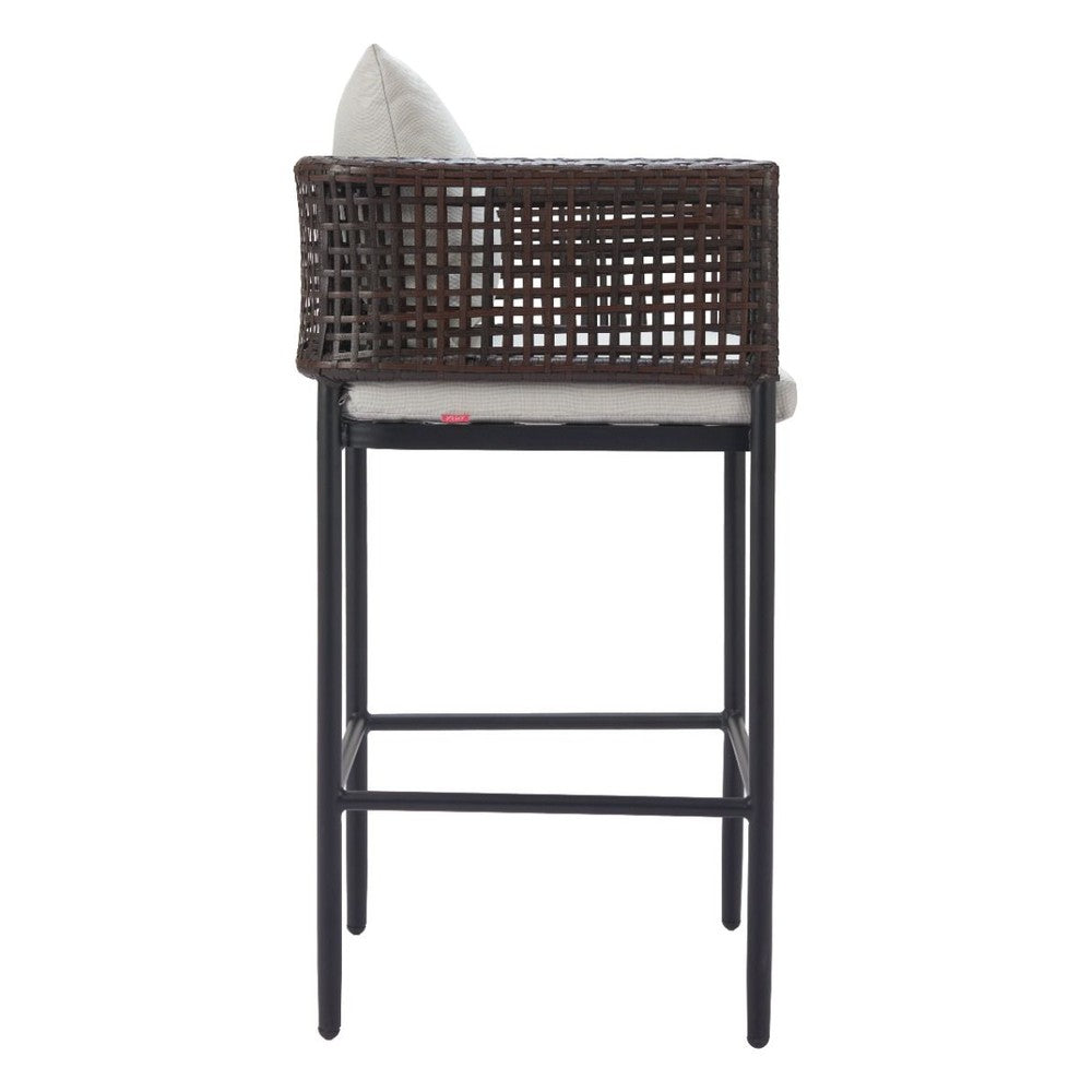 Palm Paradise Outdoor Barstool