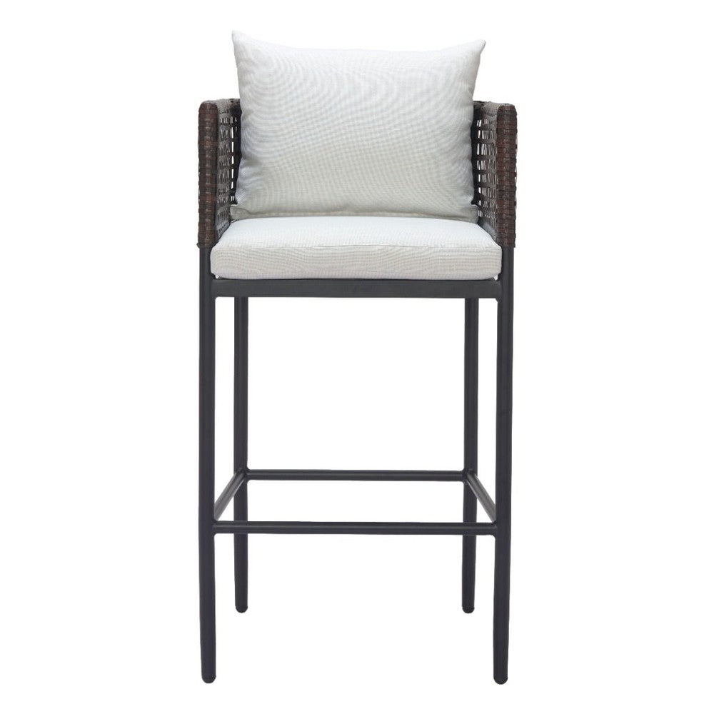 Palm Paradise Outdoor Barstool