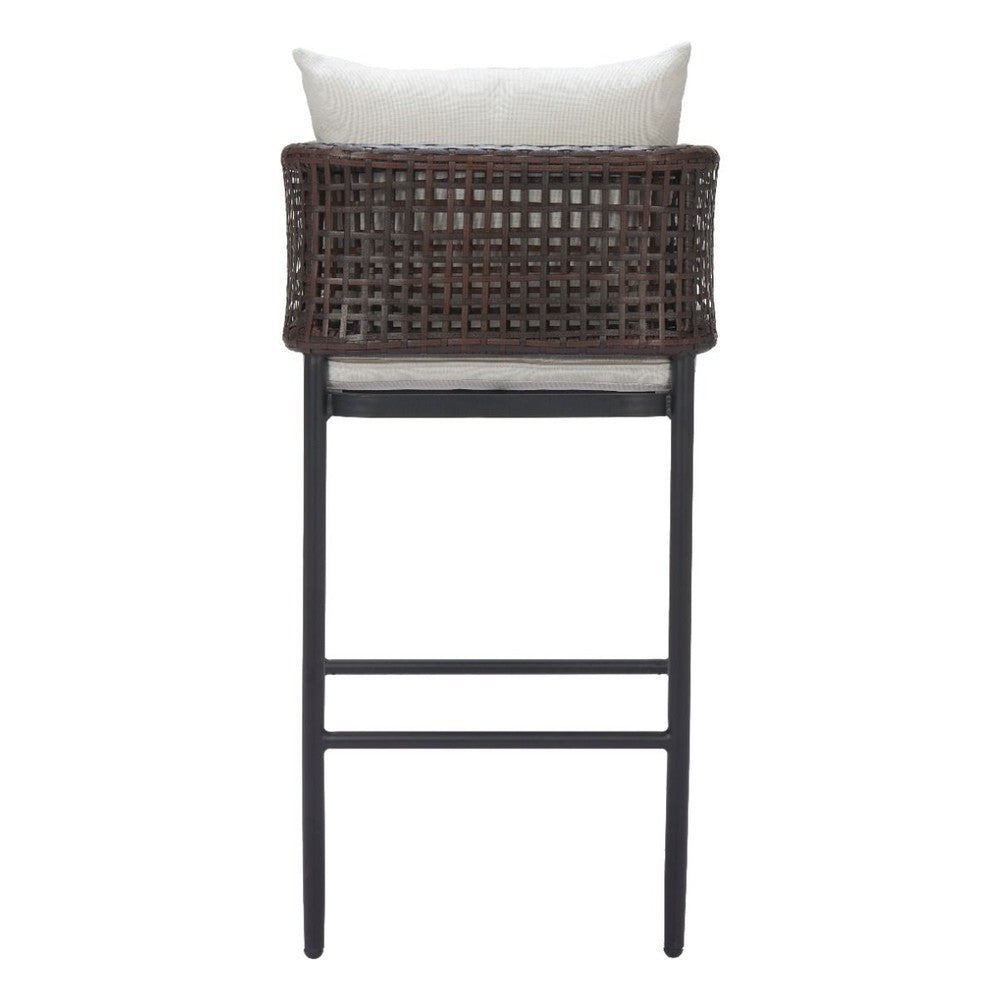 Palm Paradise Outdoor Barstool