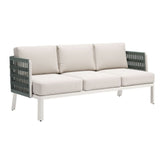 Bridgehampton Outdoor White Sofa