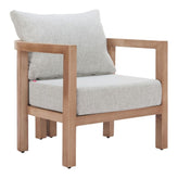 Leto Outdoor Upholstered Arm Chair