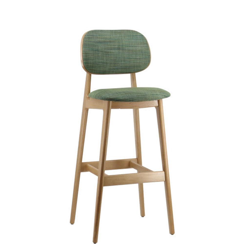 Rove Fully Upholstered Modern Bar Stool