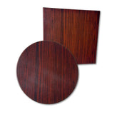 Cherry Wood Pattern Powder Coated MDF Outdoor Table Tops