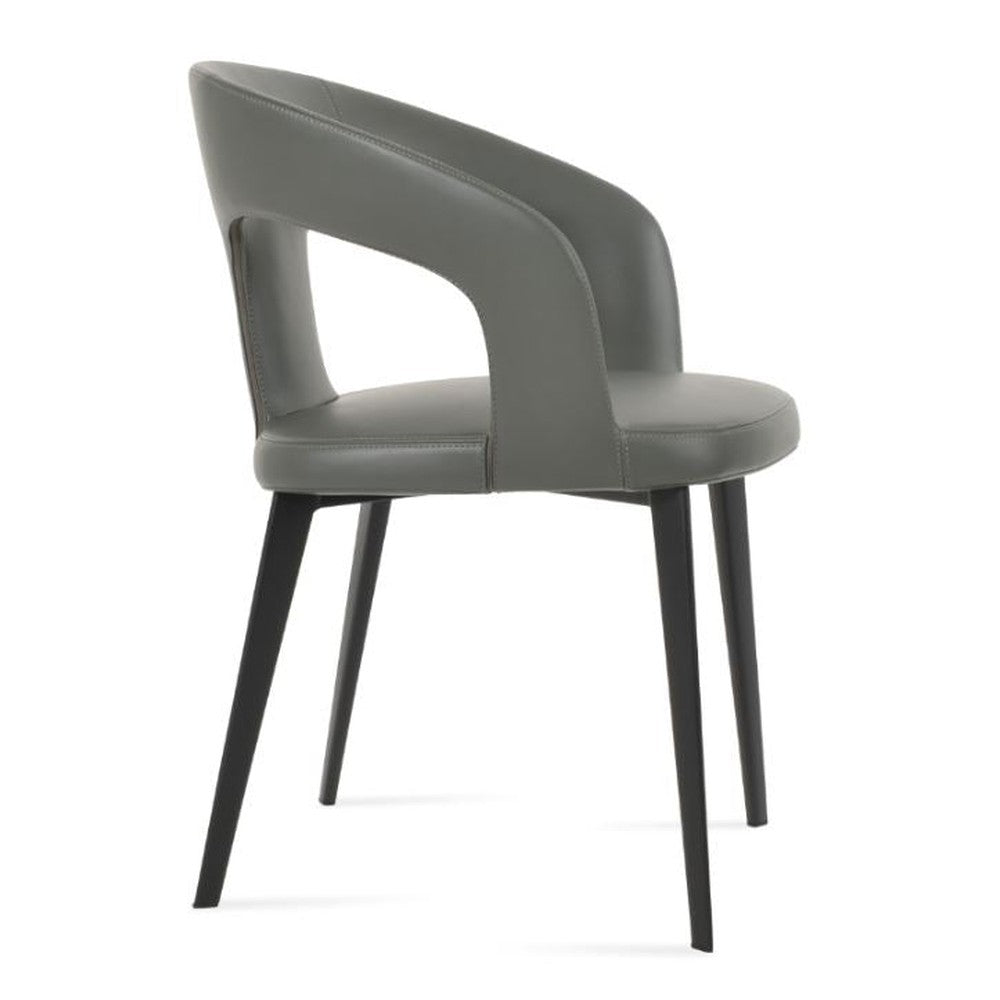 Daniels Open Back Modern Dining Chair