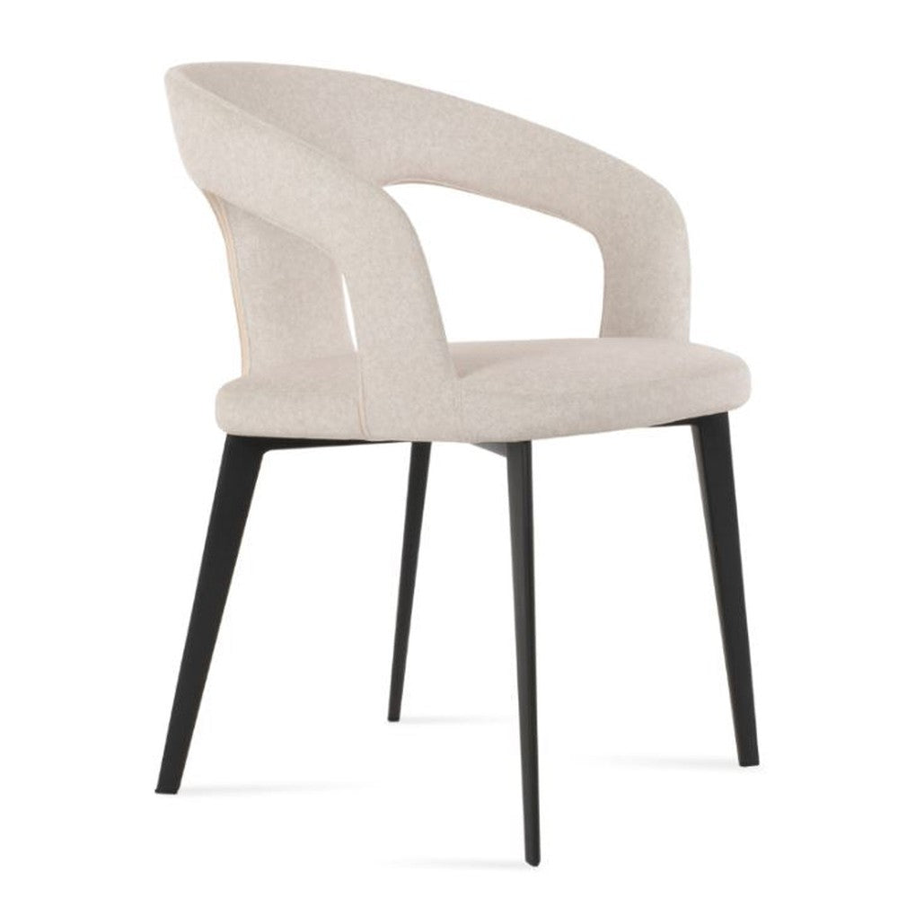 Daniels Open Back Modern Dining Chair