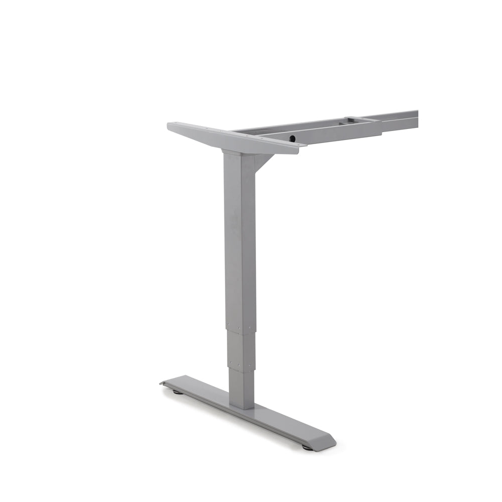 Gray Electric Desk Frame 30"D