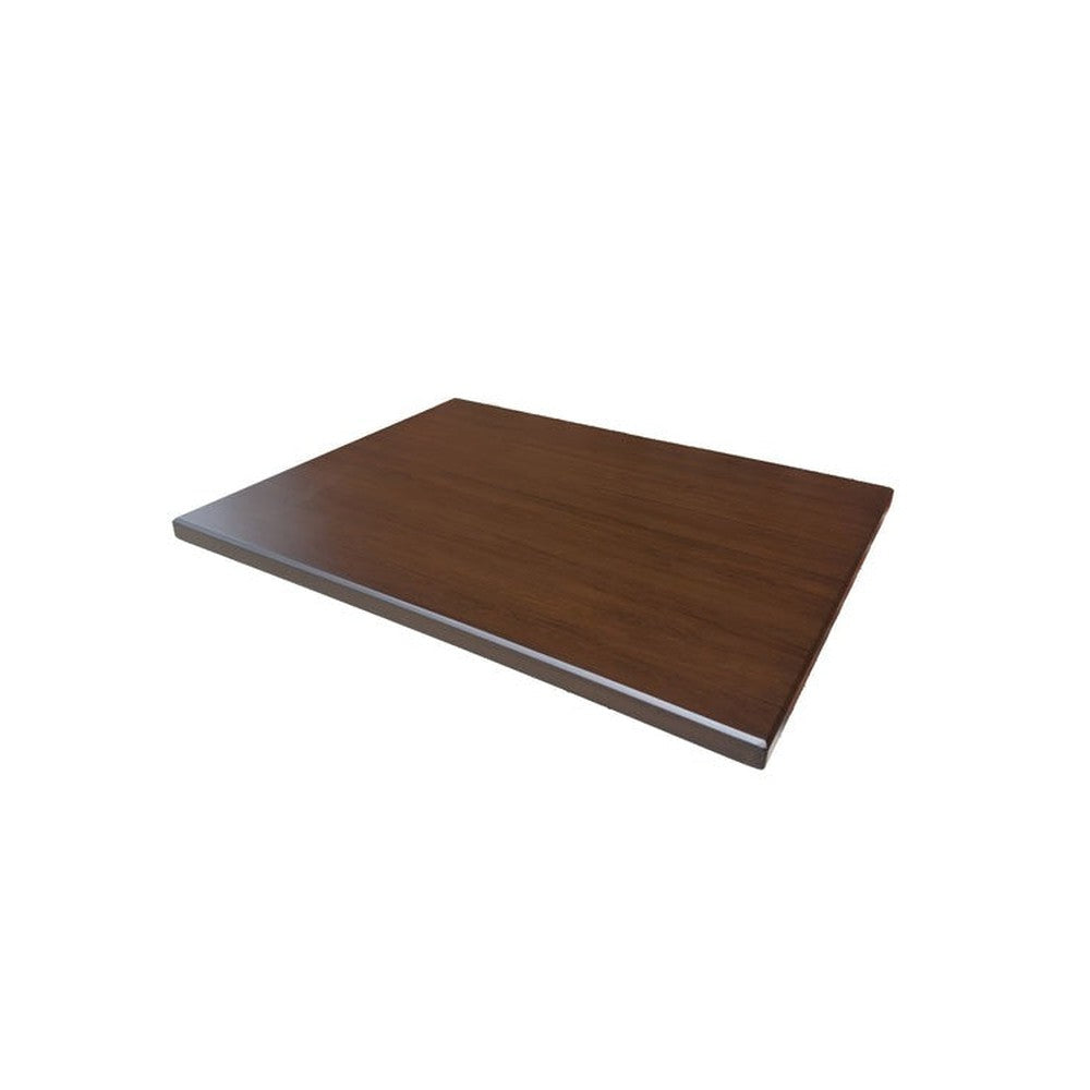 Standard Wood Pattern Powder Coated MDF Outdoor Table Tops